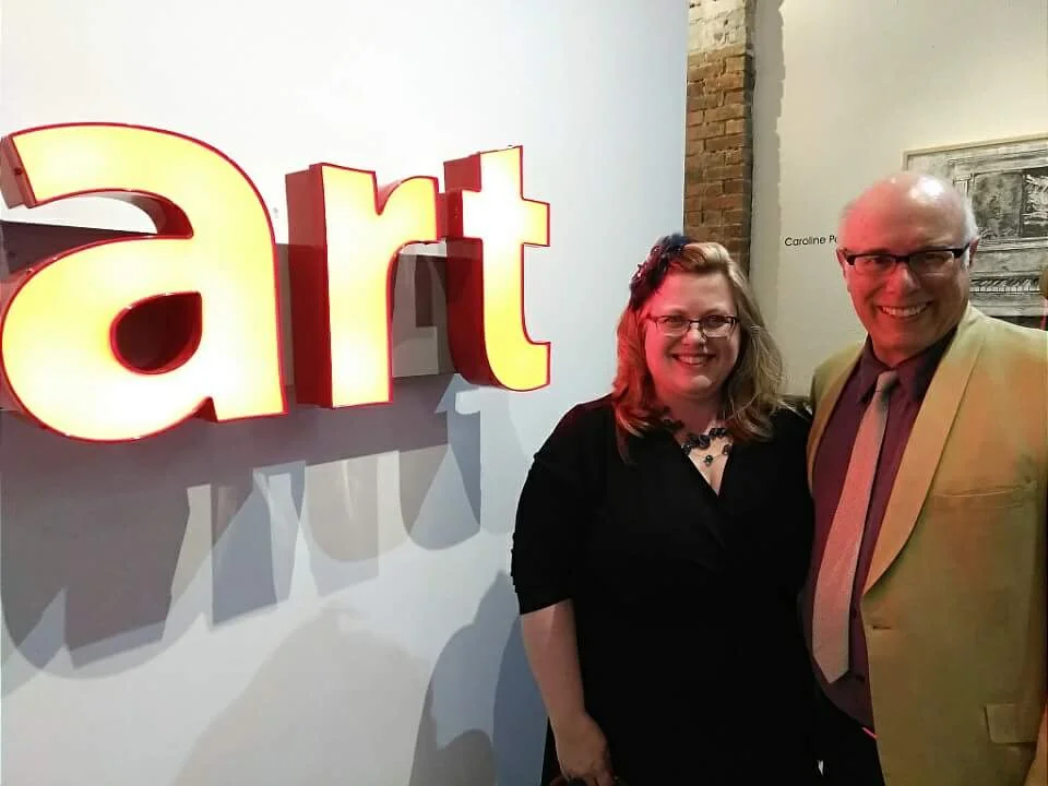 PETER AND HOLLY AT THE PARTY