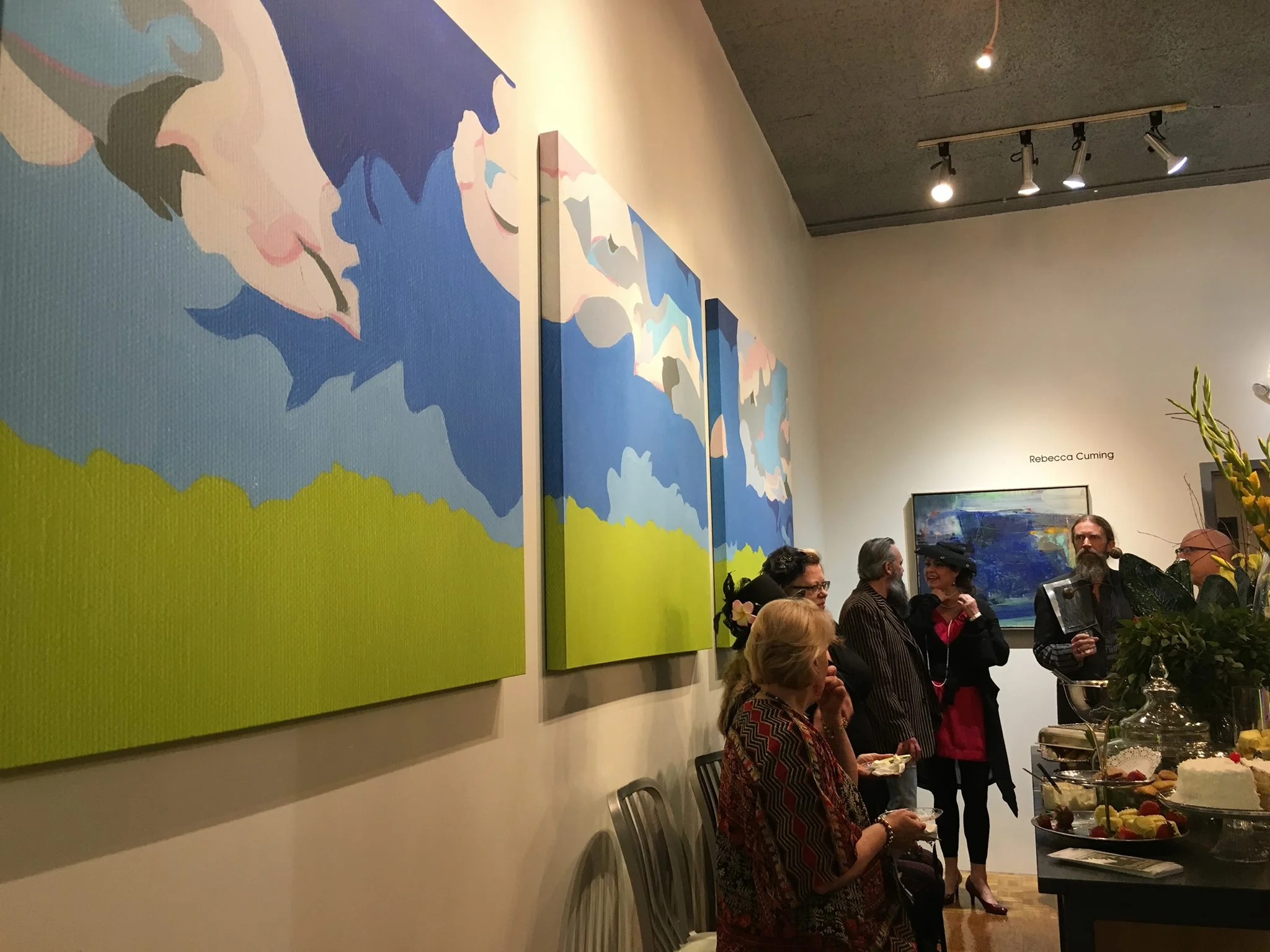 OPENING PARTY winding down