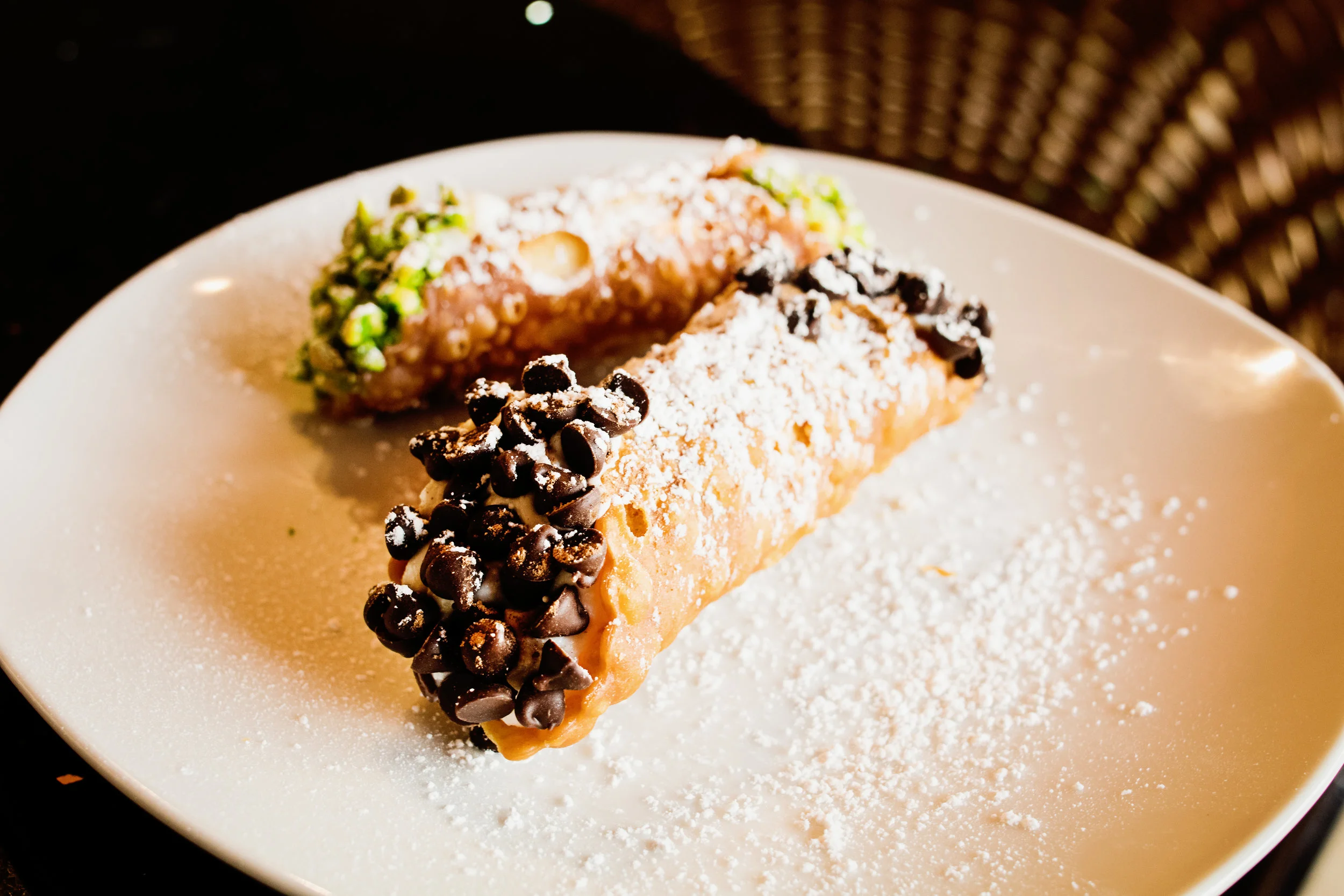 Chocolate Chip and Pistachio Cannoli photo courtesy of Northwest Quarterly Magazine