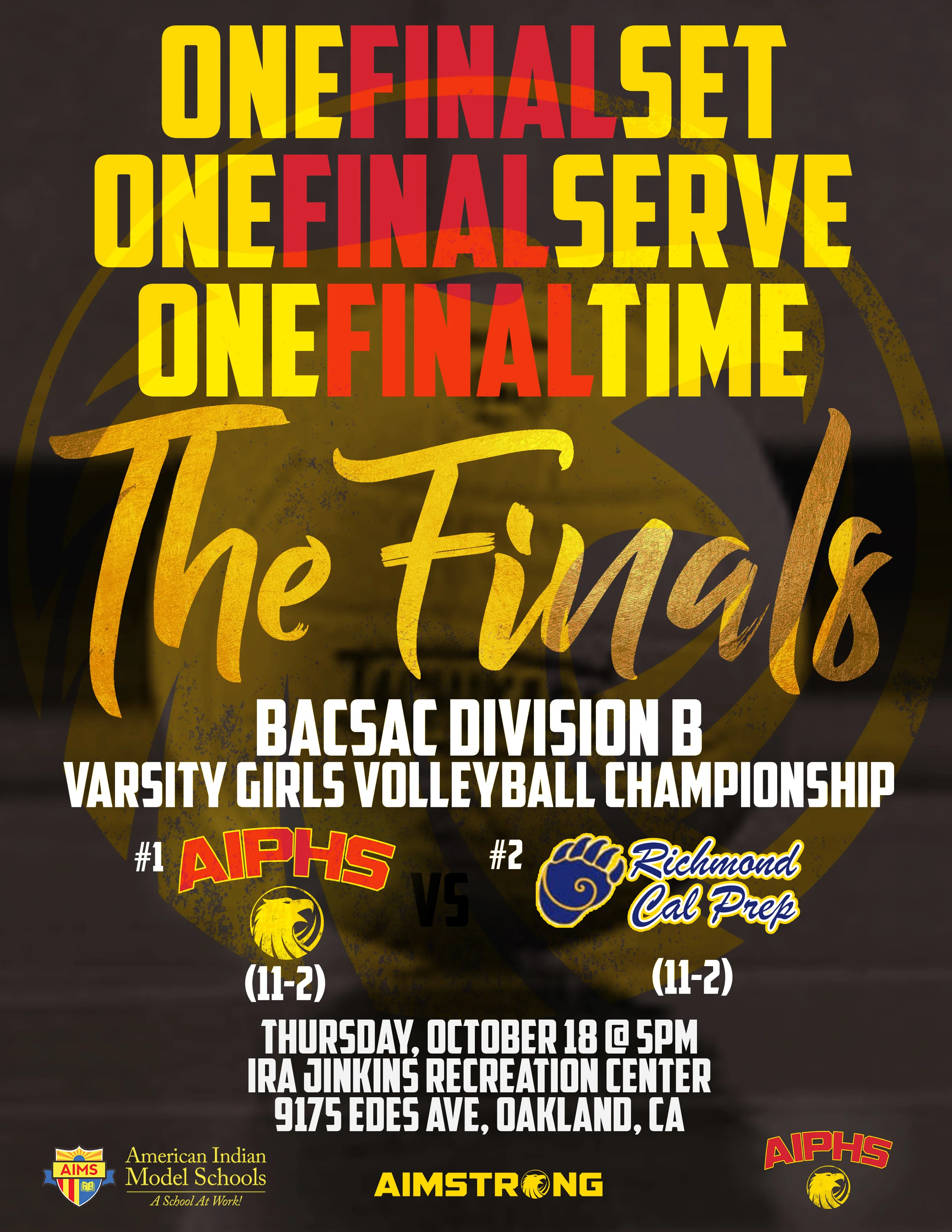 One Final Set. One Final Serve. One Final Time.