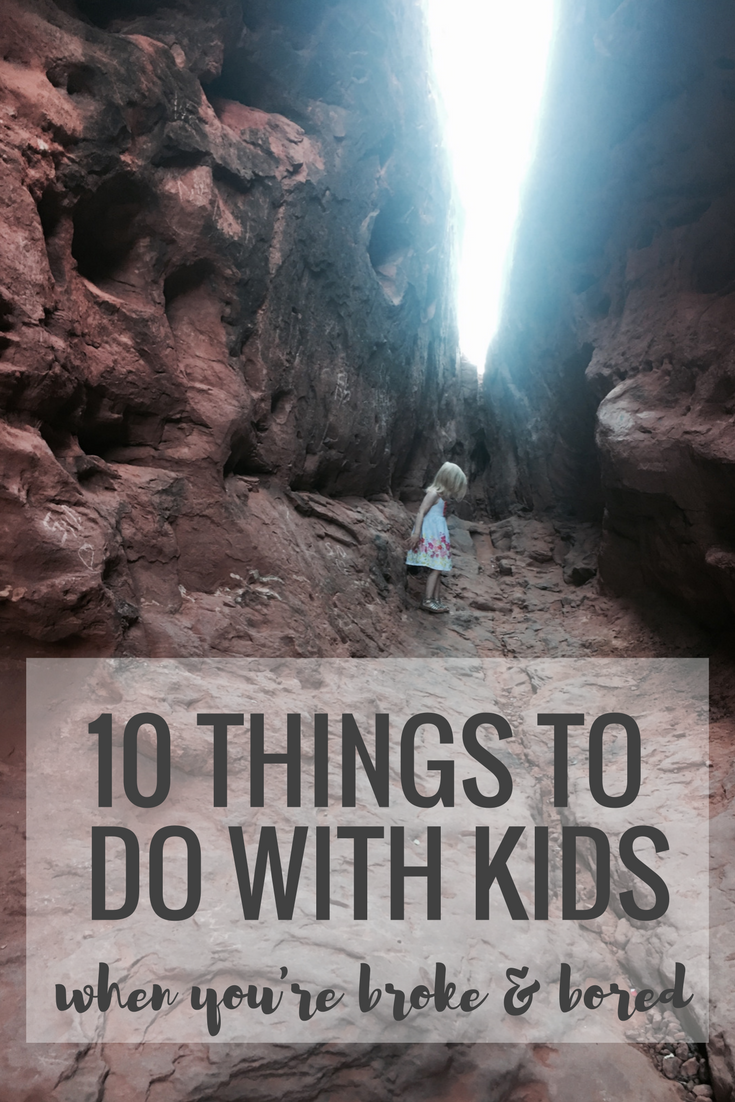 If You're Broke & Bored.. Consider This List