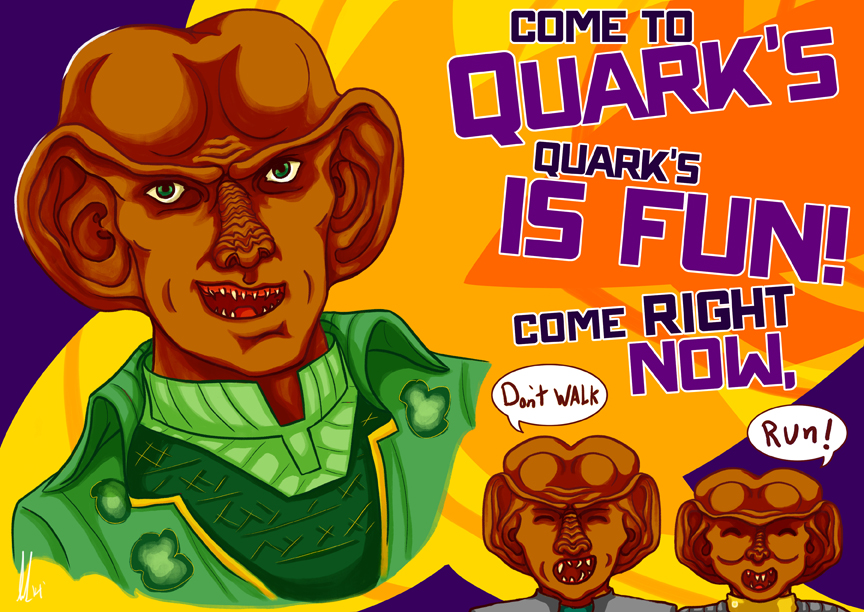 Illustration for Star Trek Bar Event