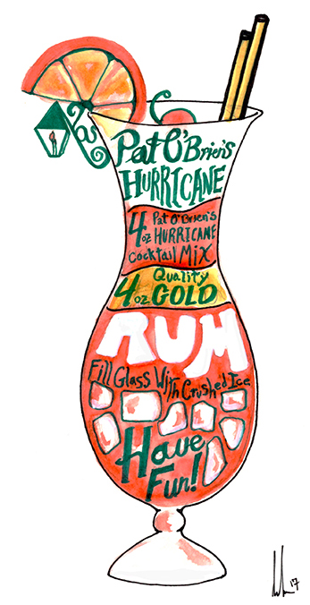 Hand lettering recipe design