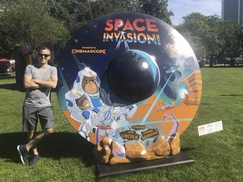 Creative Director of ‘Space Invasion! A 2019 Public art exhibit in Stamford, CT.