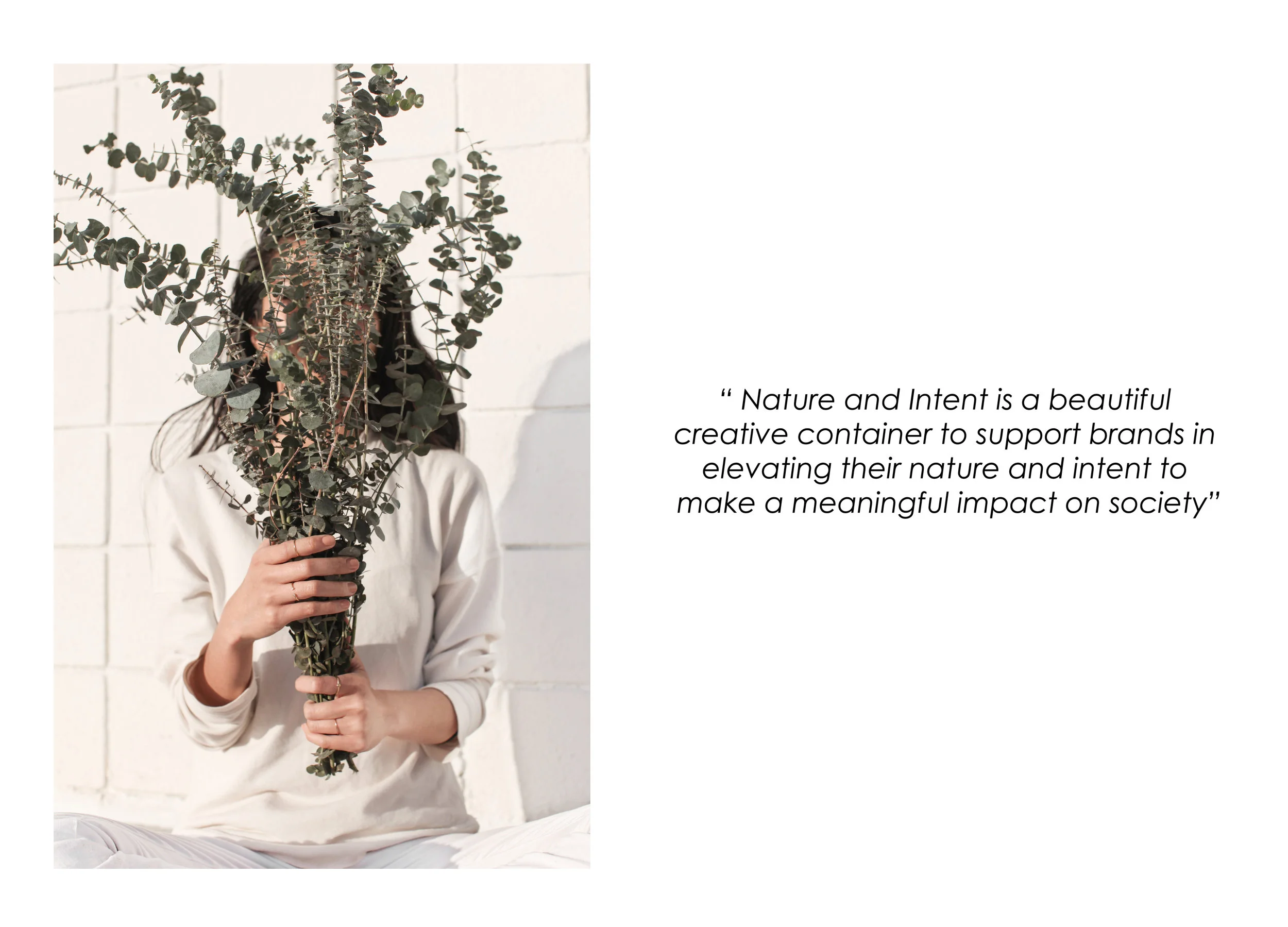 Finding Purpose. | Nature and Intent Founder Kristine Lopez