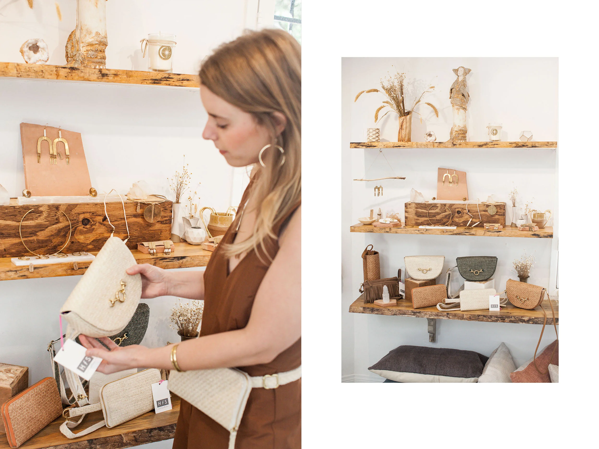 Rachel Denison | HFS Collective | Sustainable Fashion | Hand Free Bags