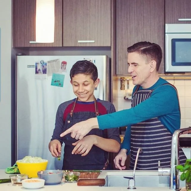 #tbt to the #handsoncookoff with @bettertogetherbc !! Oh and #happybirthdaydad ! 🎂 . . . . . #cookingtogether #inmykitchen #latergram #eatlocal #chefintraining #familytime #okonomiyaki