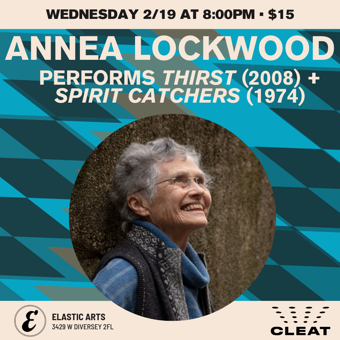 Performance of Spirit Catchers with Annea Lockwood, Senem Pirler and Stephan Moore at Elastic Arts