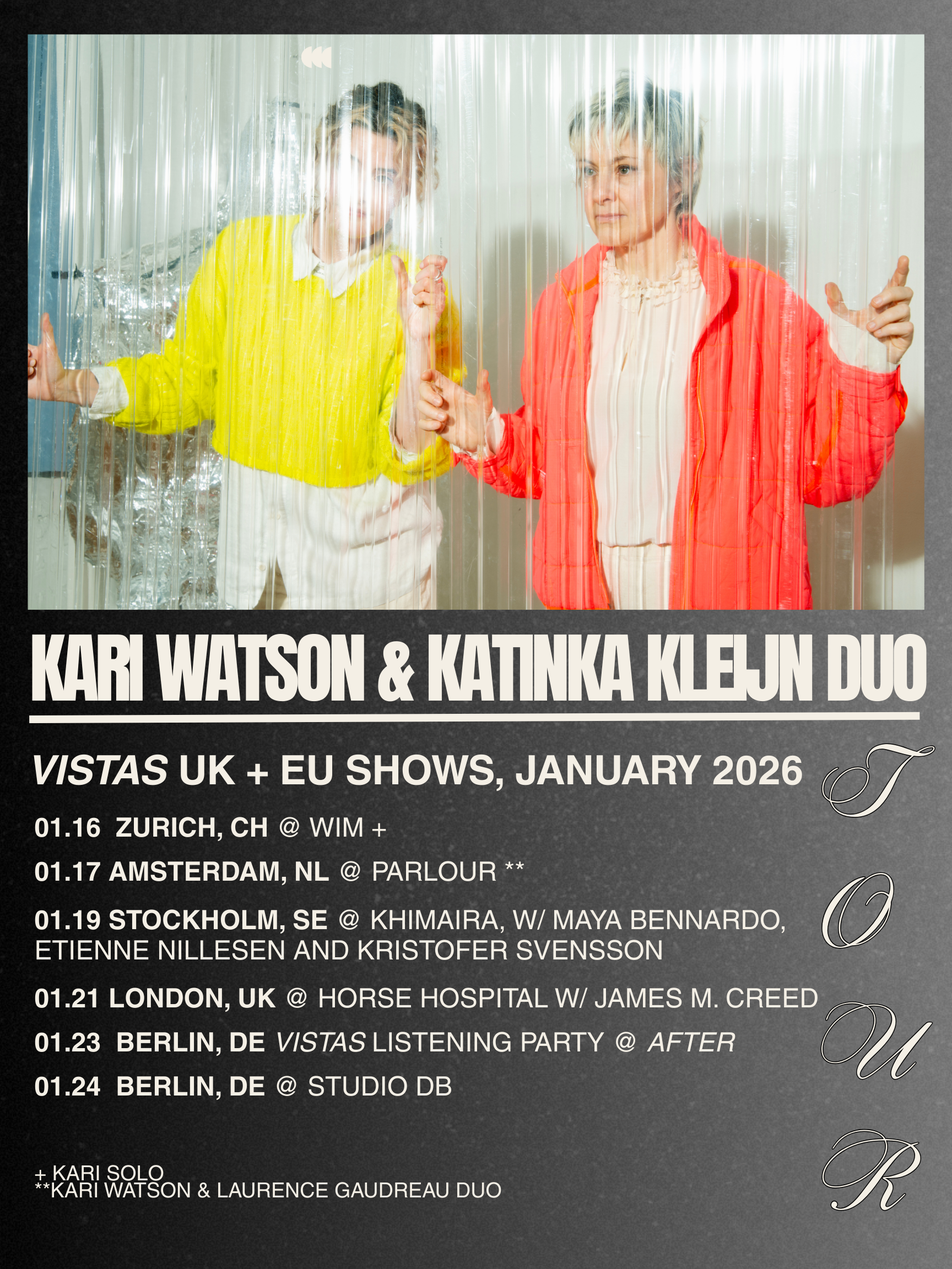 Zurich, CH - Solo gig at WIM 