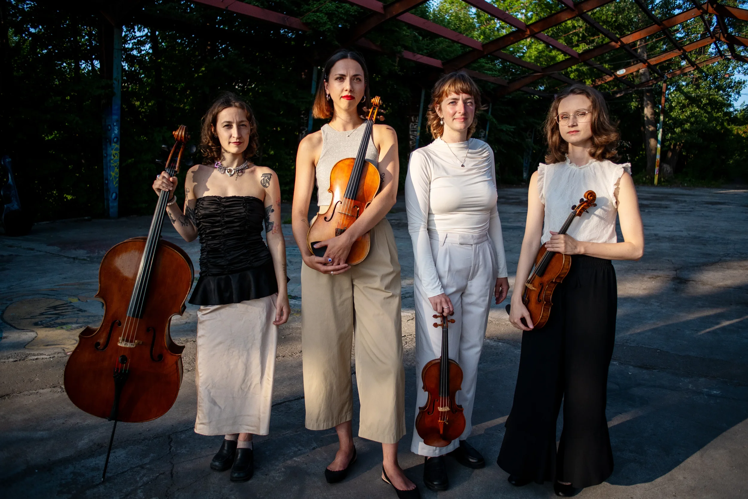 Three Places for String Quartet by Quatuor Mémoire at Chapelle Historique du Bon Pasteur
