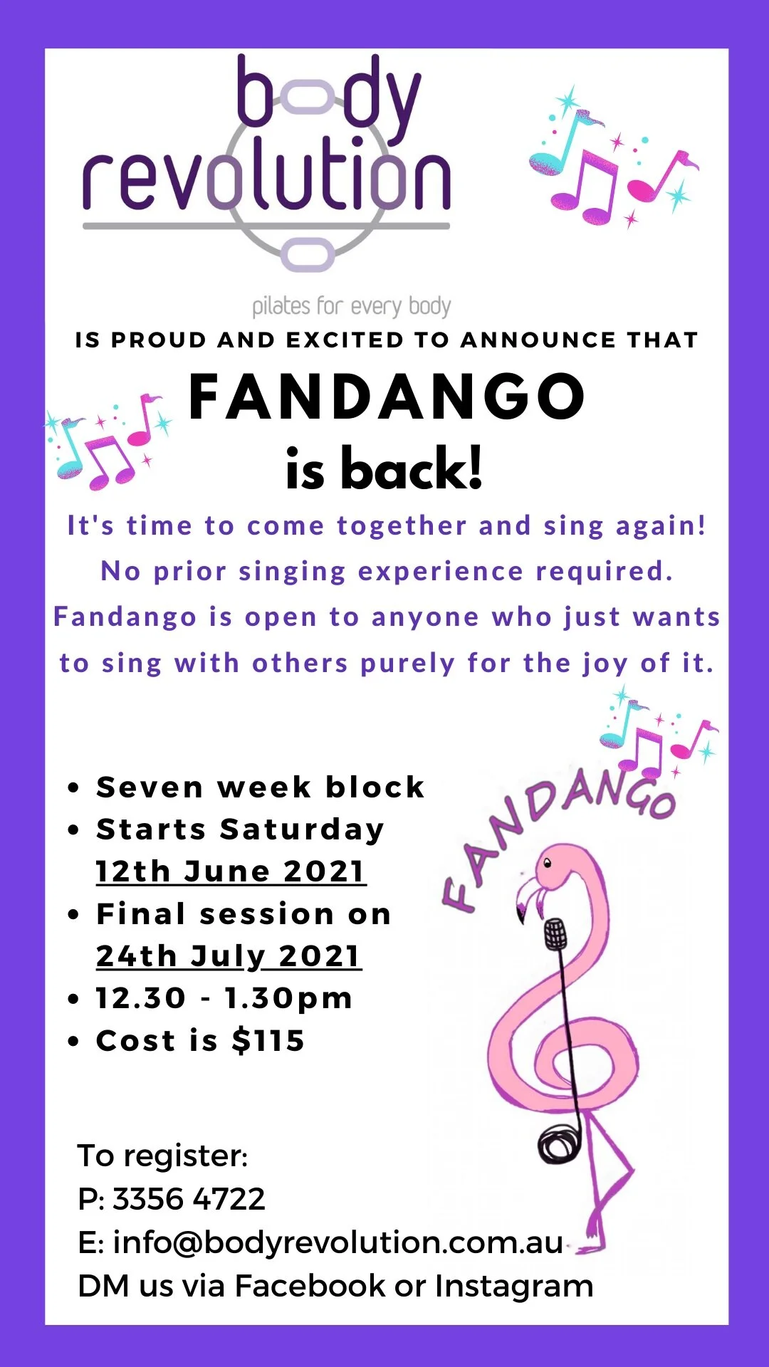 Fandango is Back for 2021!