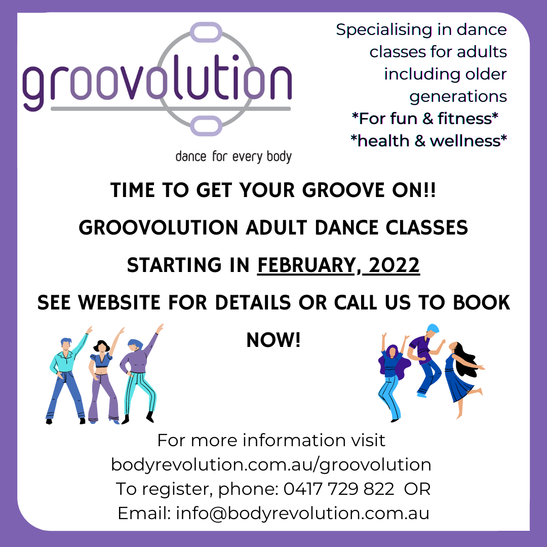 Groovolution begins in February 2022