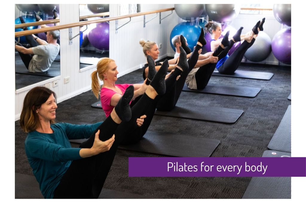 Pilates mat class