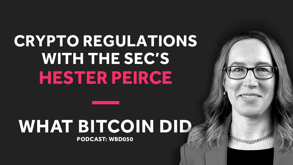 The SEC's Hester Peirce on Regulating Cryptocurrencies NOVEMBER 24, 2018