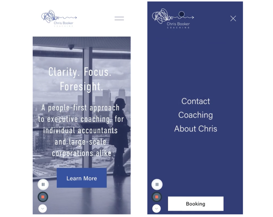 Swap Logo When Mobile Menu Opens