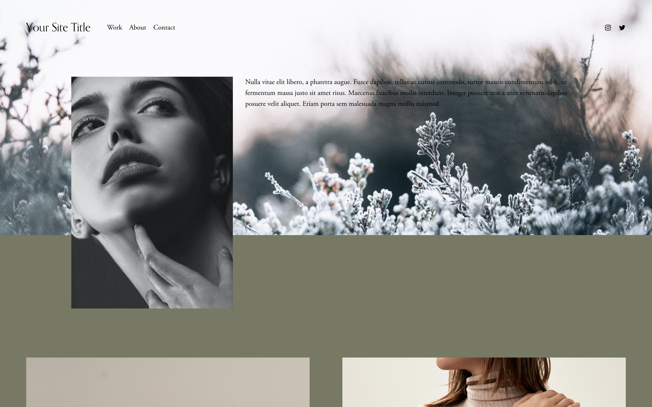 Two-Toned Split Backgrounds