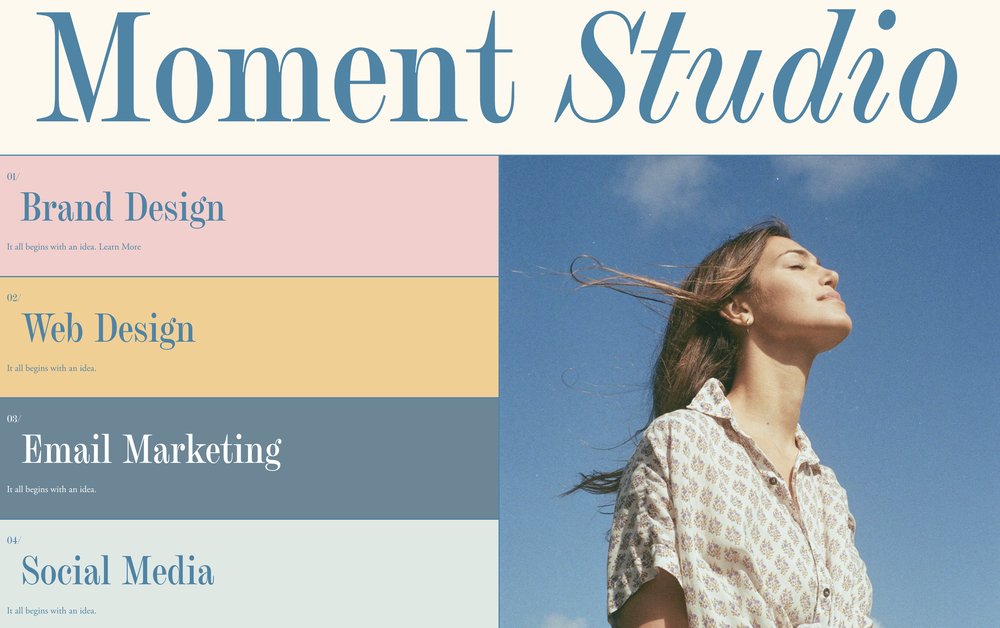 Full-Height Tabbed Grid Navigation — Squarestylist