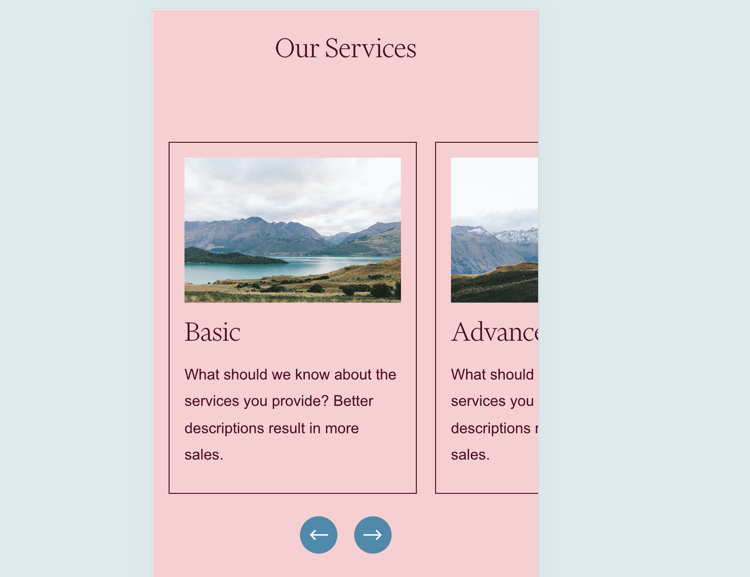 Show Multiple Carousel Items on Mobile — Squarestylist