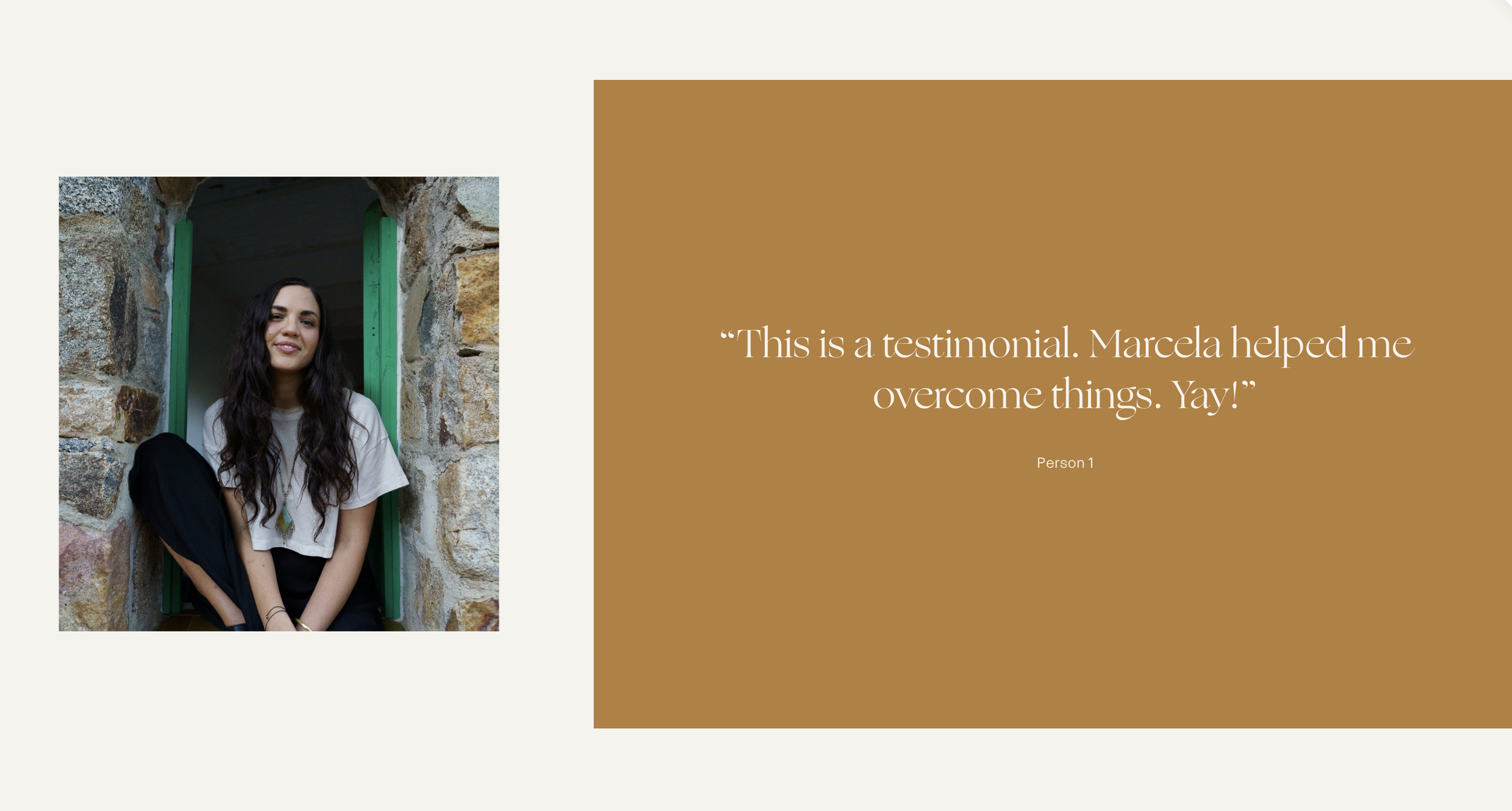 How to Create Split Section Layouts with Background Images in Squarespace