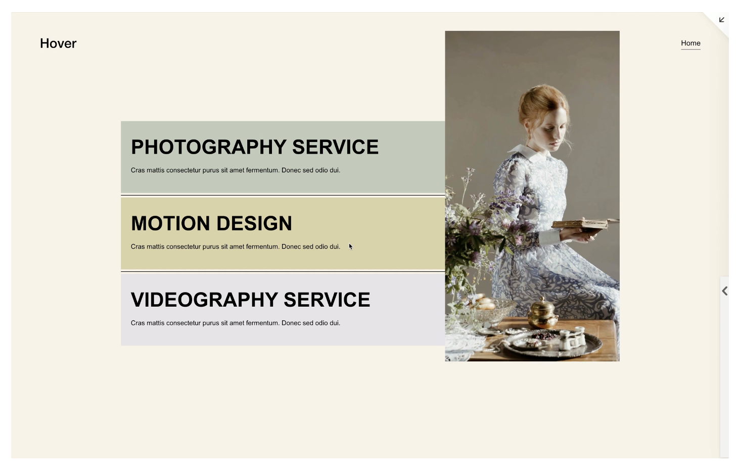 Video Reveal on Text Hover