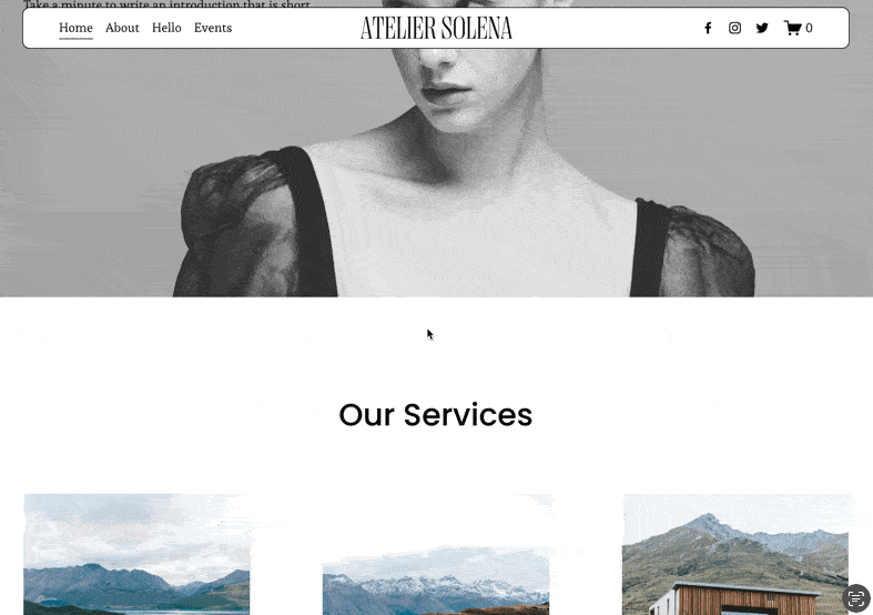 Header Shrink and Style on Scroll