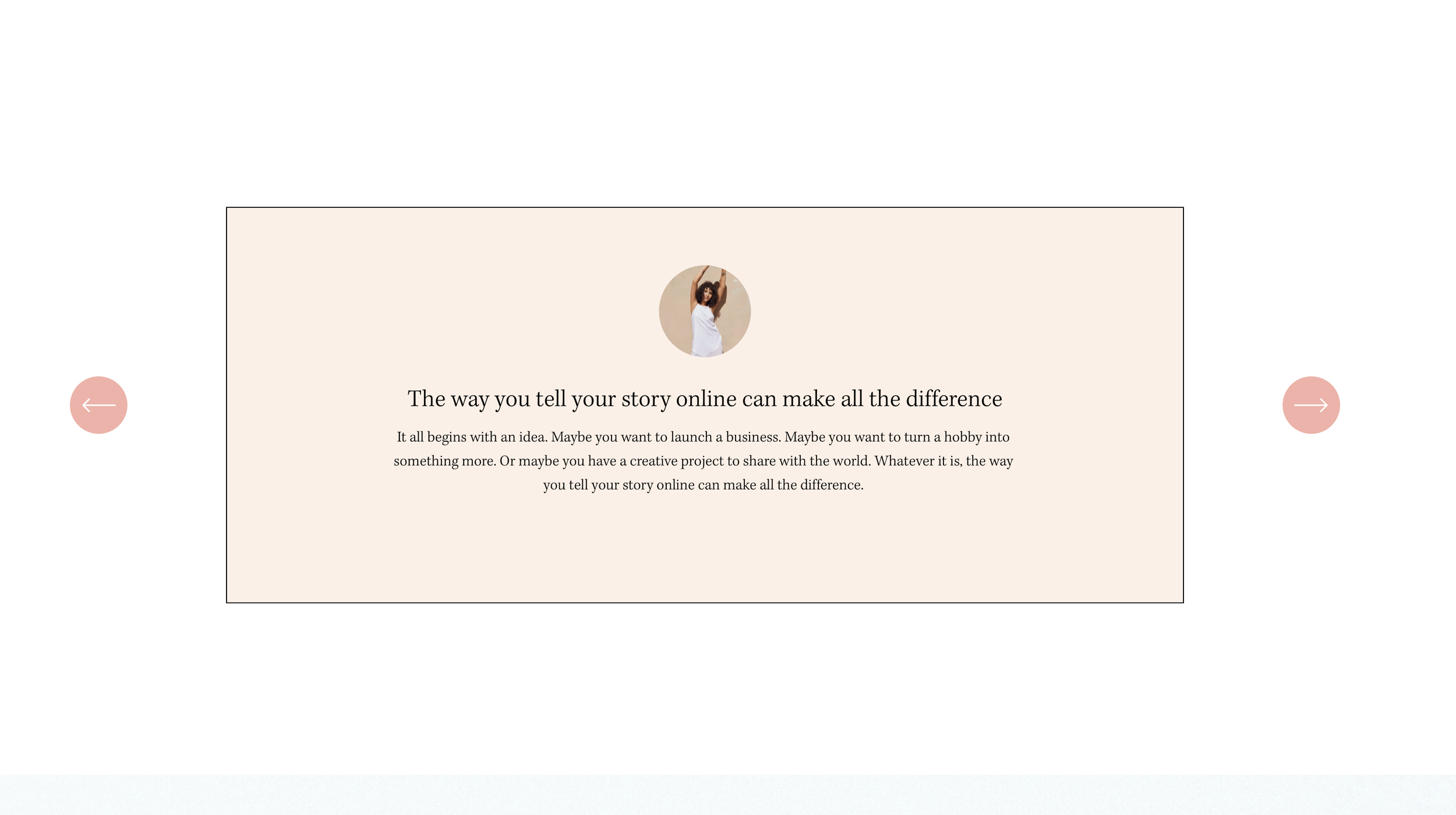 Styled Testimonial Carousel with Auto Layouts