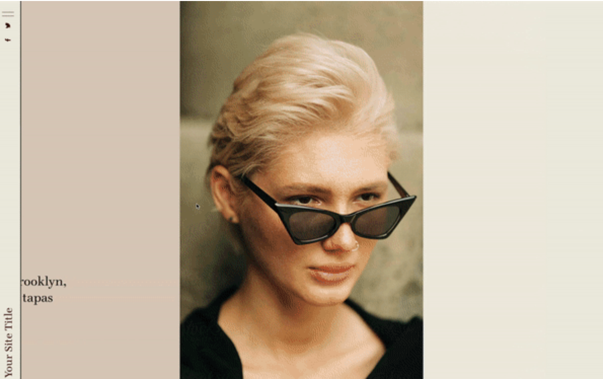 Horizontal Scroll Page