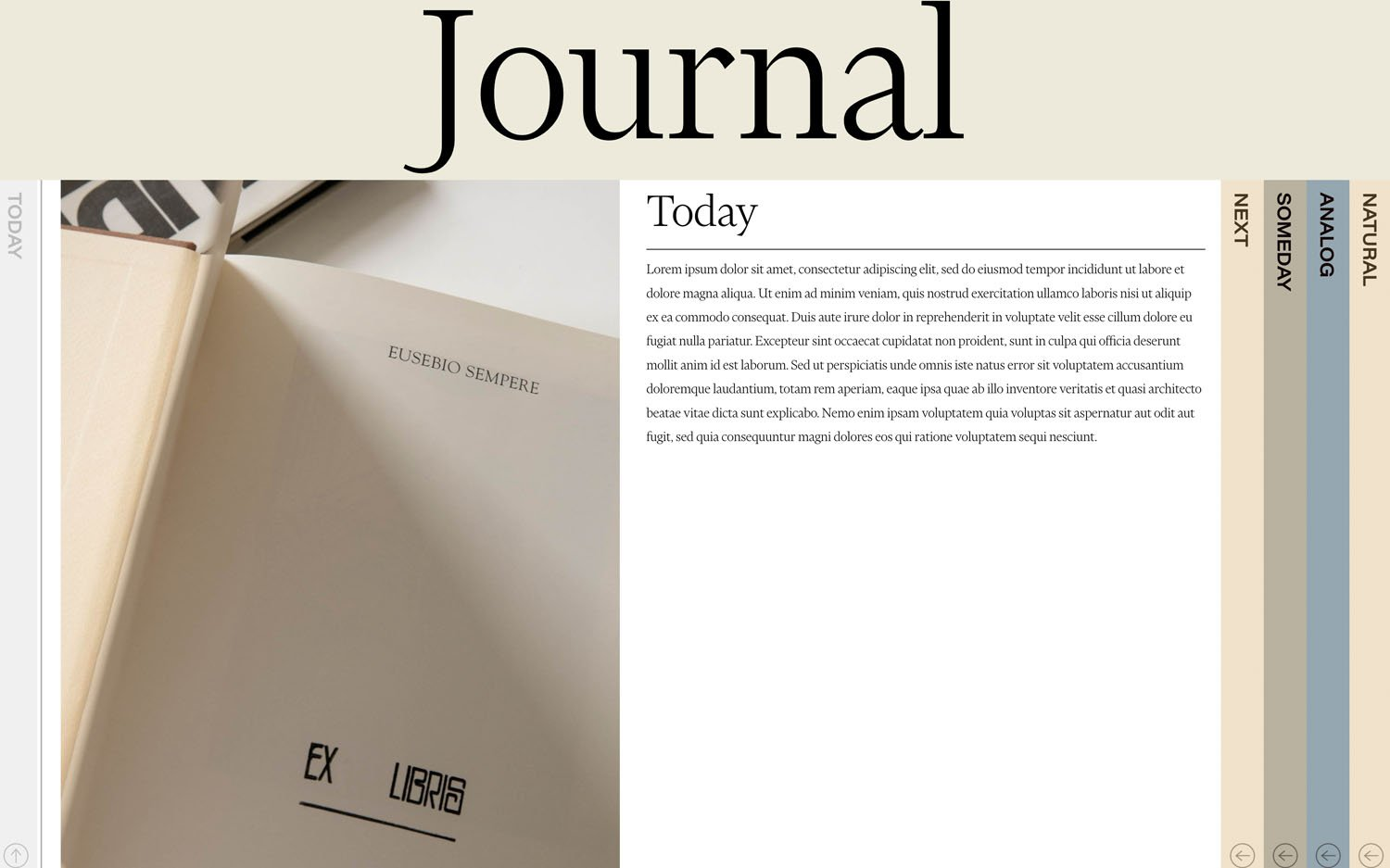 Stylish Vertical Tabs