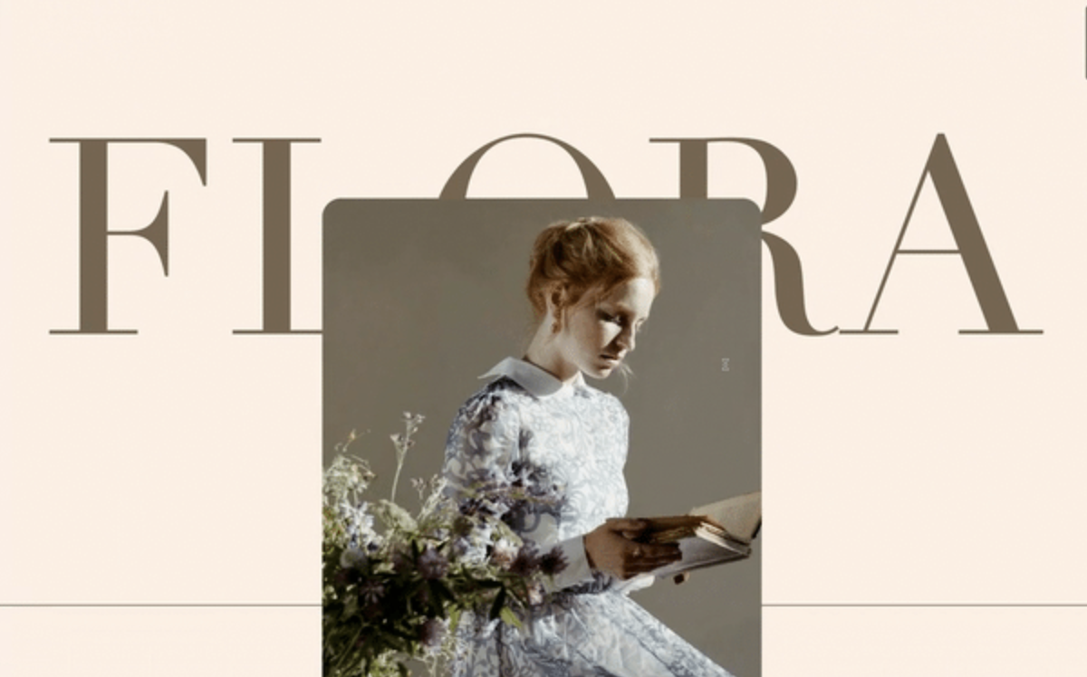 Sticky Text with Floating Video Frame