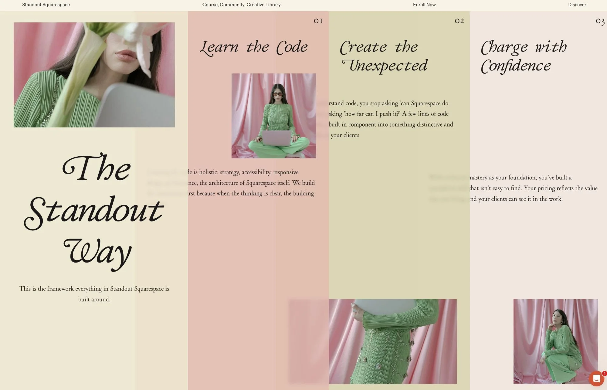 Inside Standout Squarespace: Become a Web Designer in the AI era