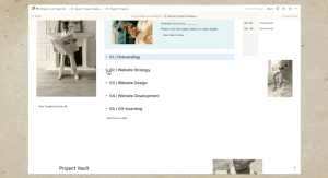 Notion Project Tracker and Designer Portral — Squarestylist