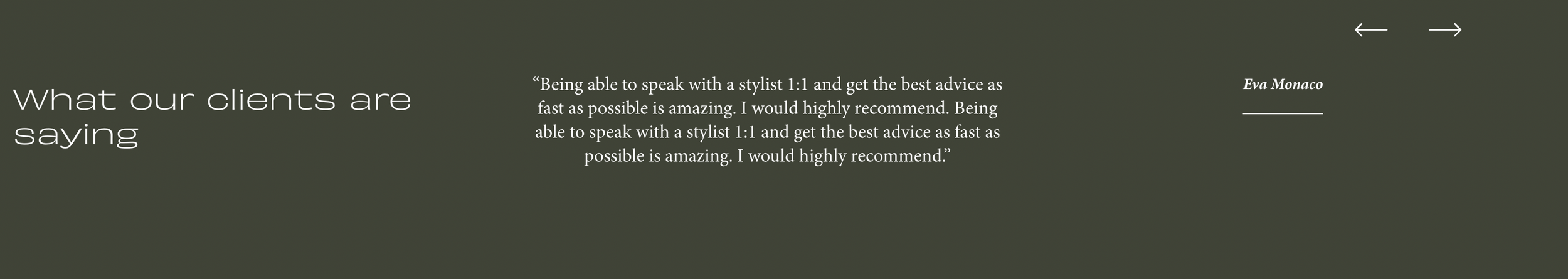 Side-by-Side List Section Layout