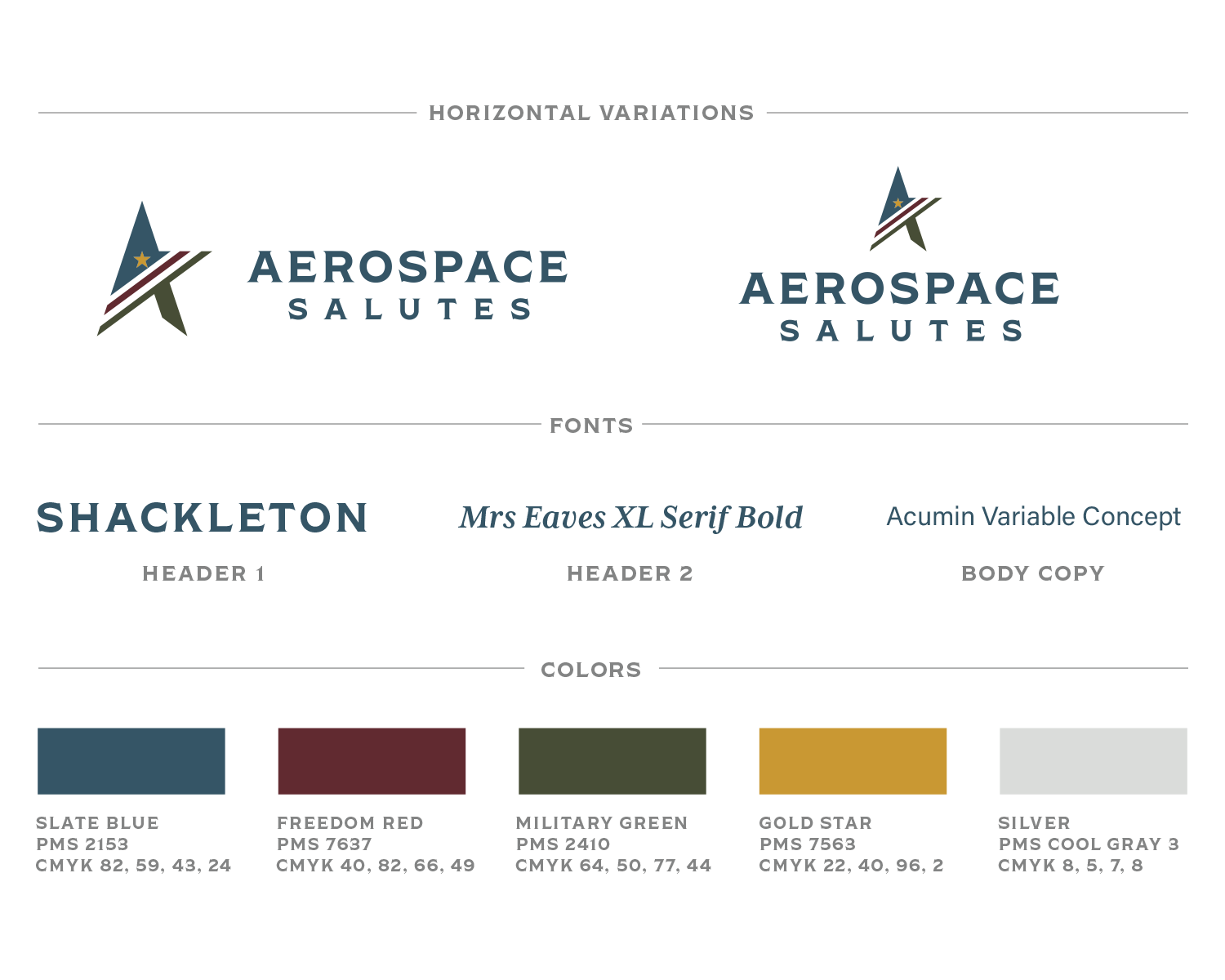 Aerospace Salutes Logo & Branding