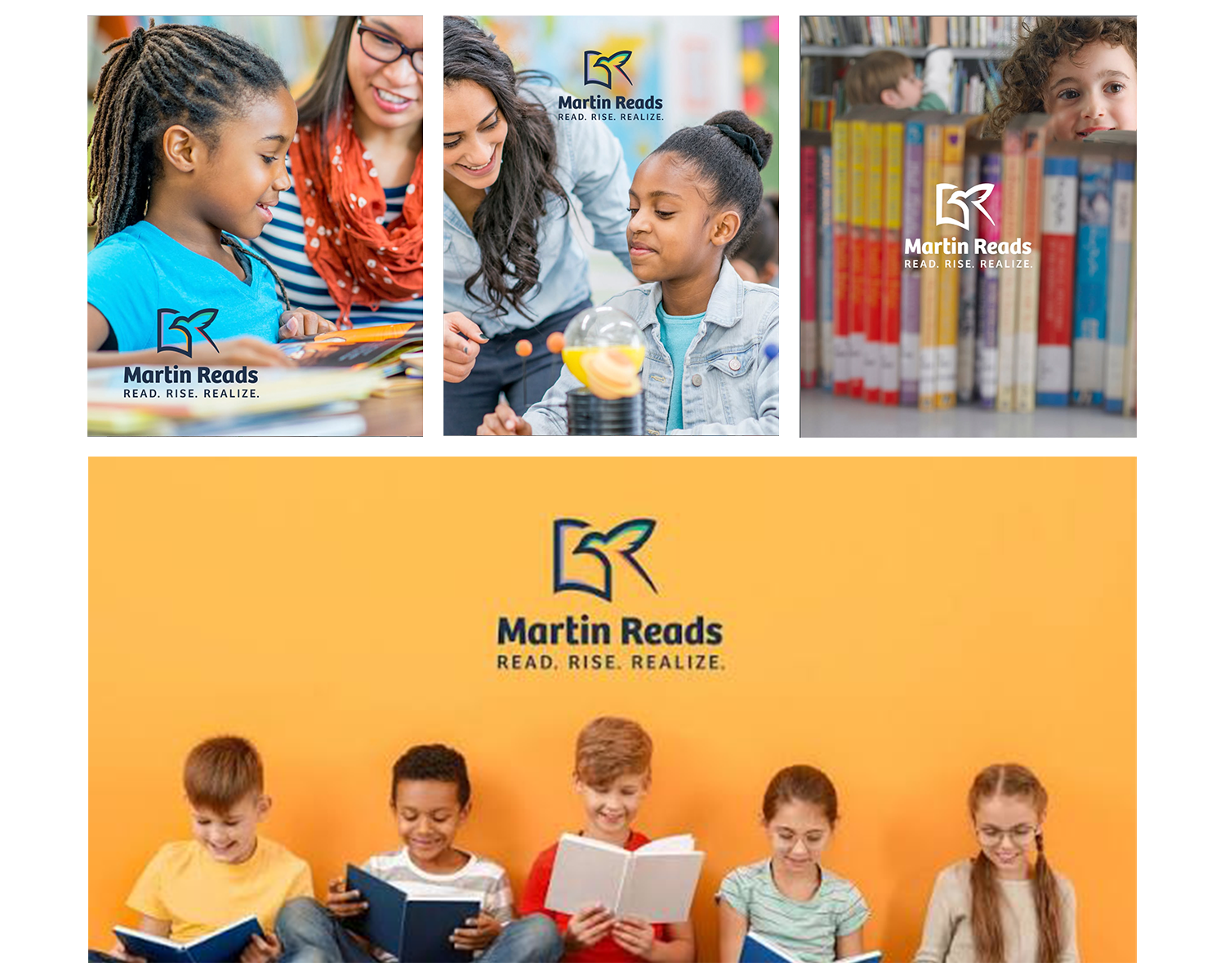 Martin Reads Logo & Branding