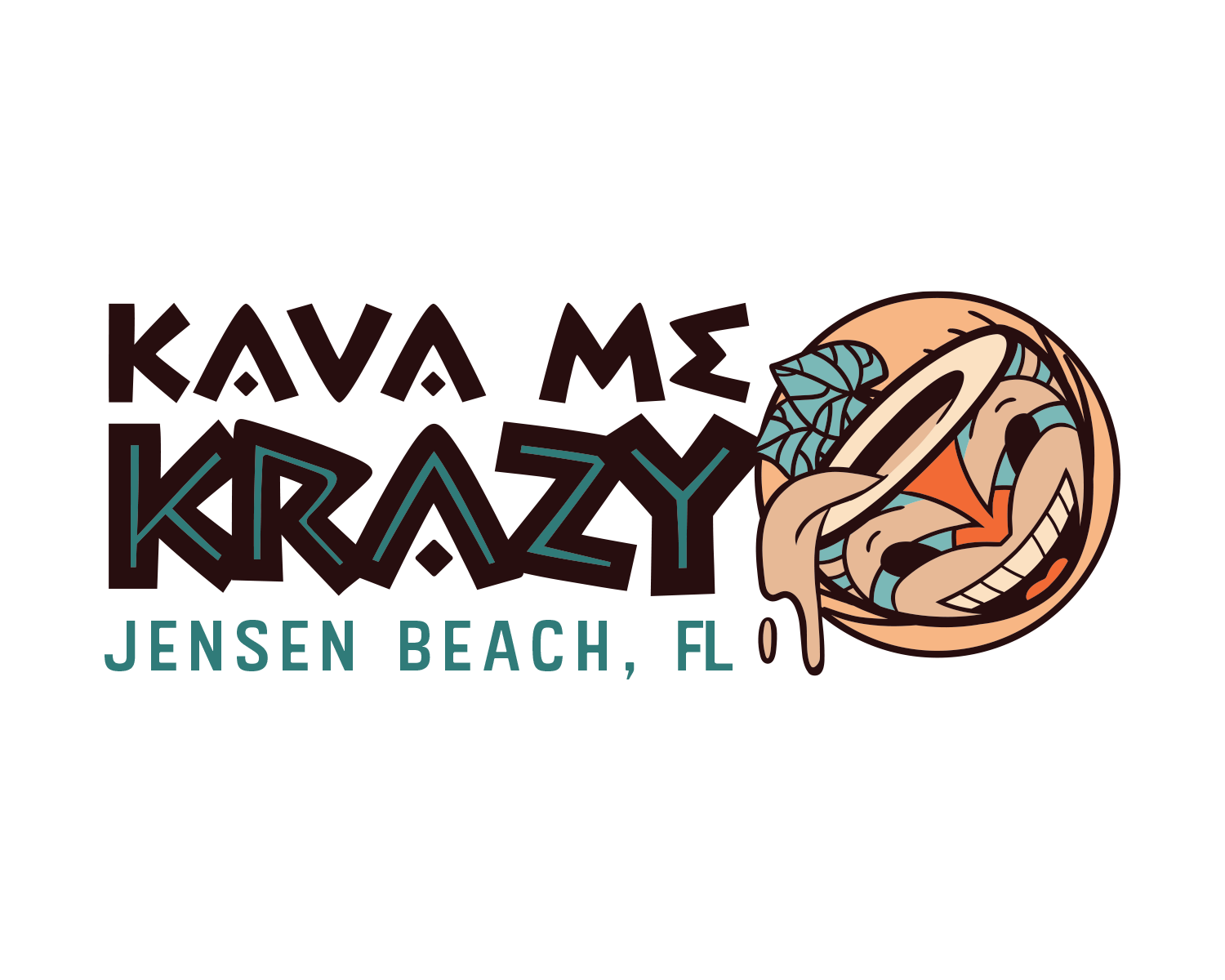 Kava Me Krazy Logo & Branding