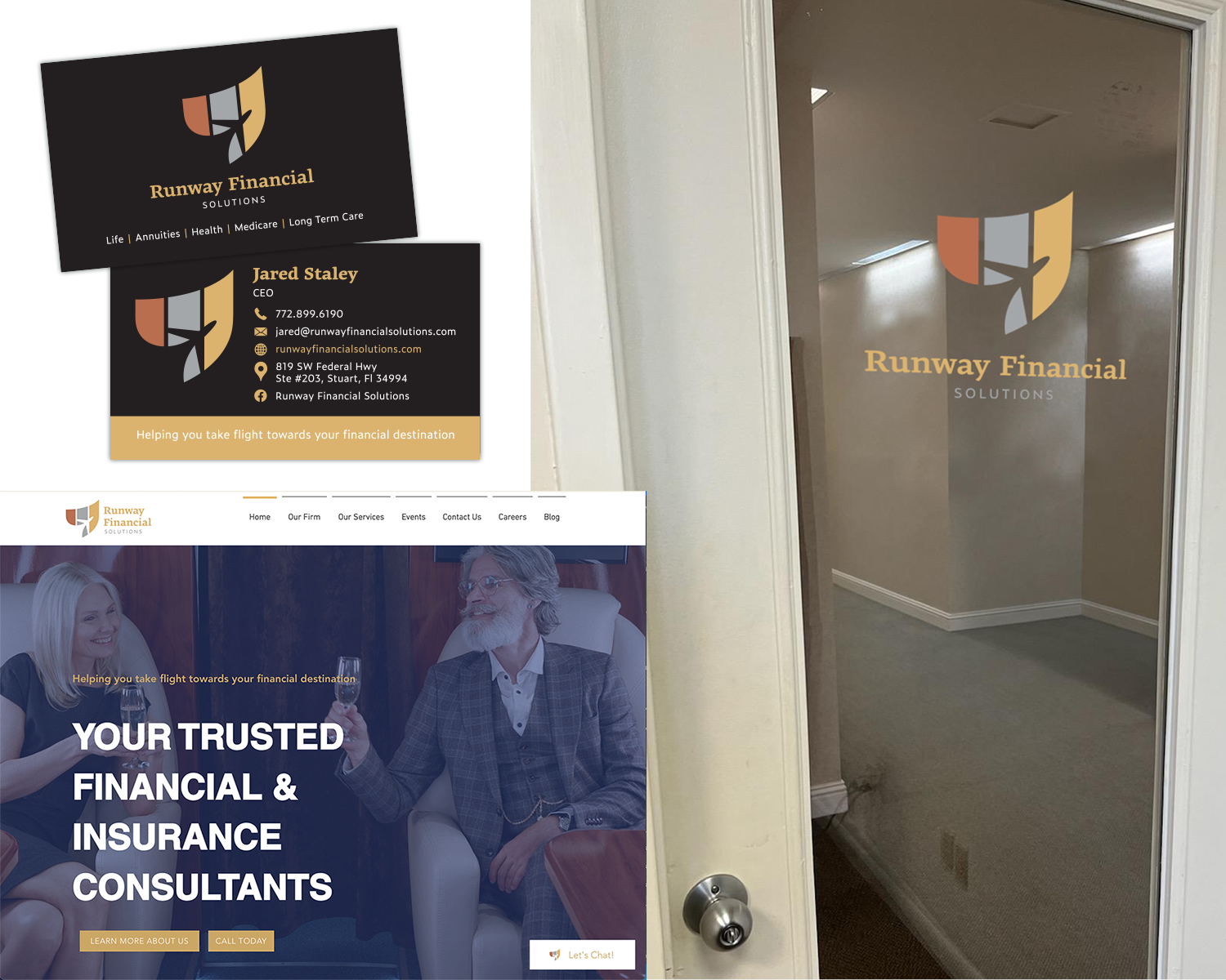 Runway Financial Solutions Logo & Branding