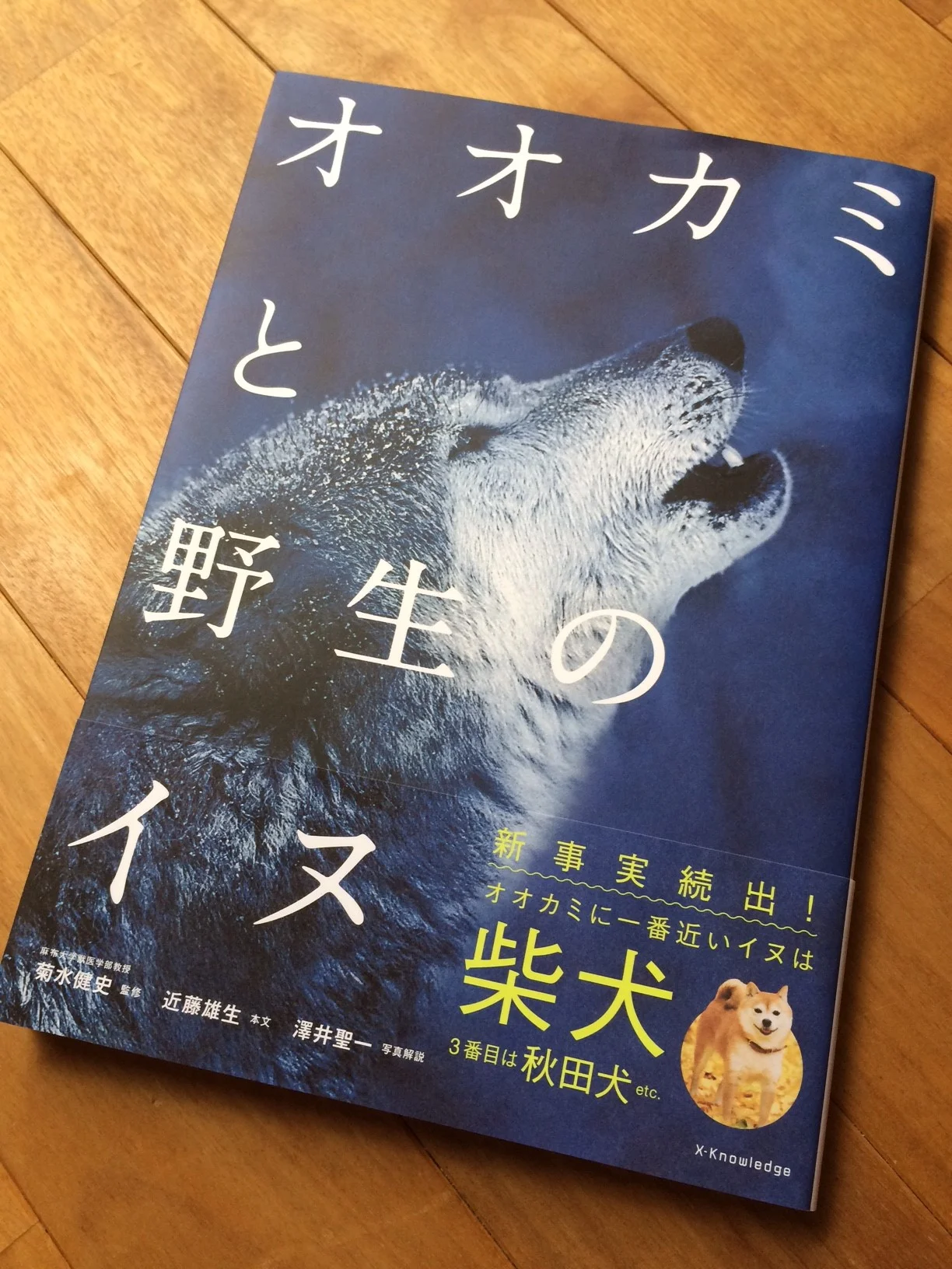 オオカミと野生のイヌ エクスナレッジ 18年7月発売 Yuki Kondo Writer