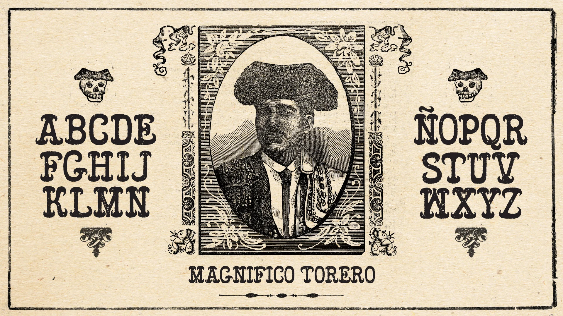   Download Magnifico Torero OpenType Font,  