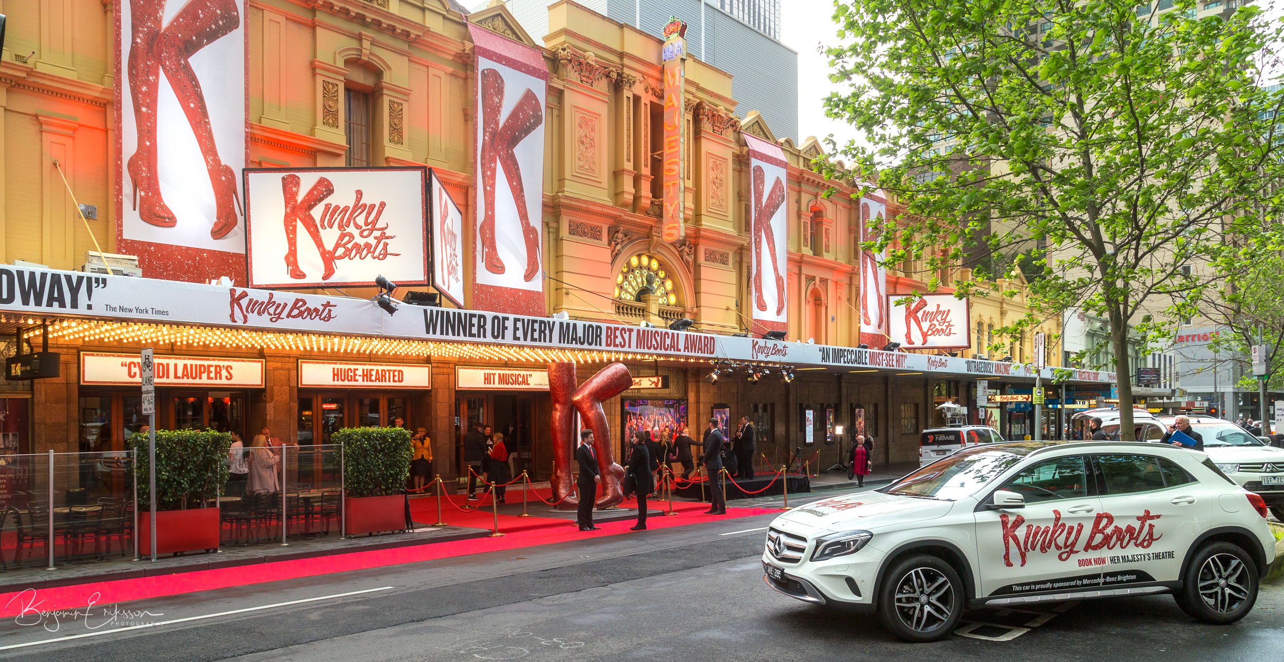 Kinky Boots Offical Opening with Visit Melbourne