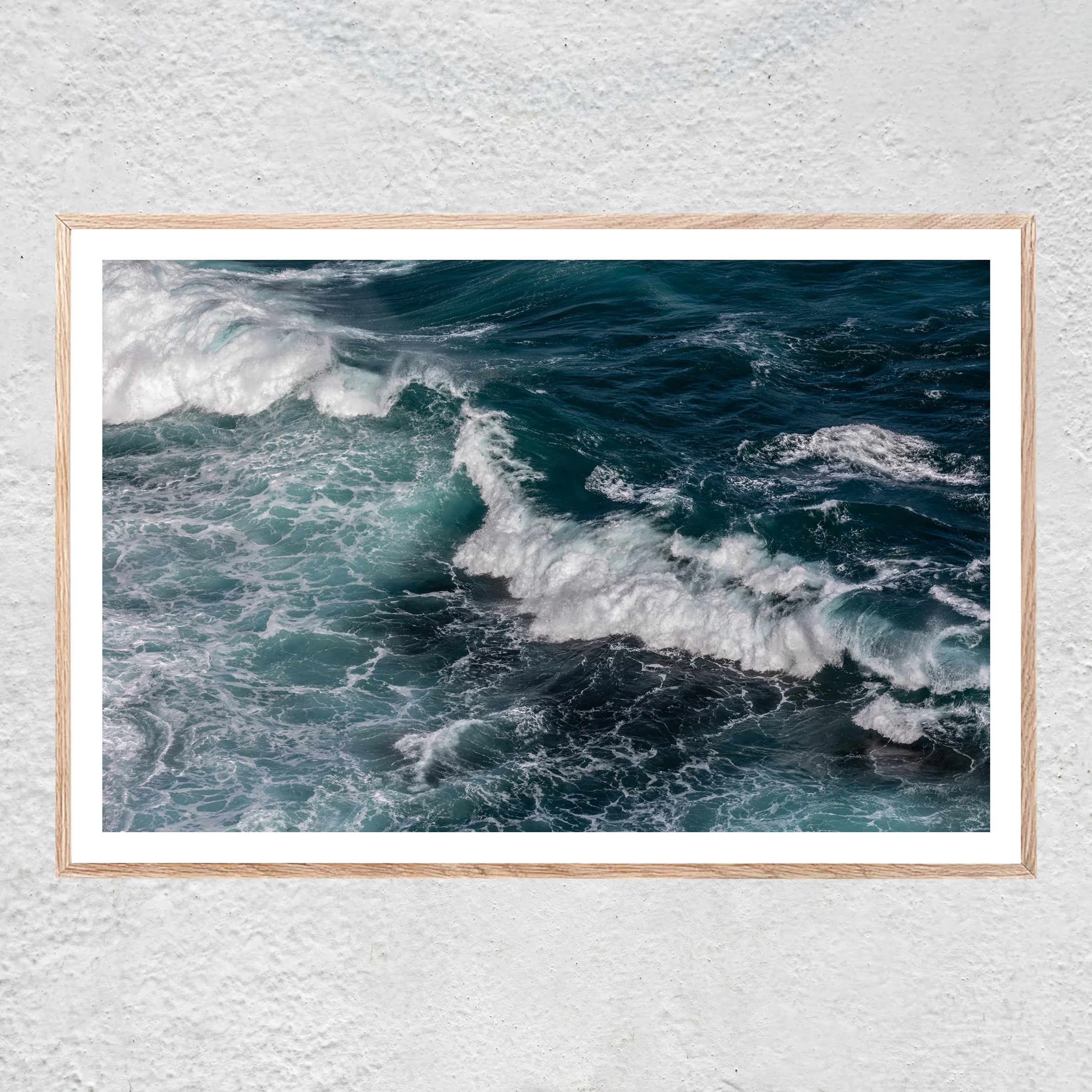 Shades of WB Oak Centered No 2 sq white concrete wall.jpg