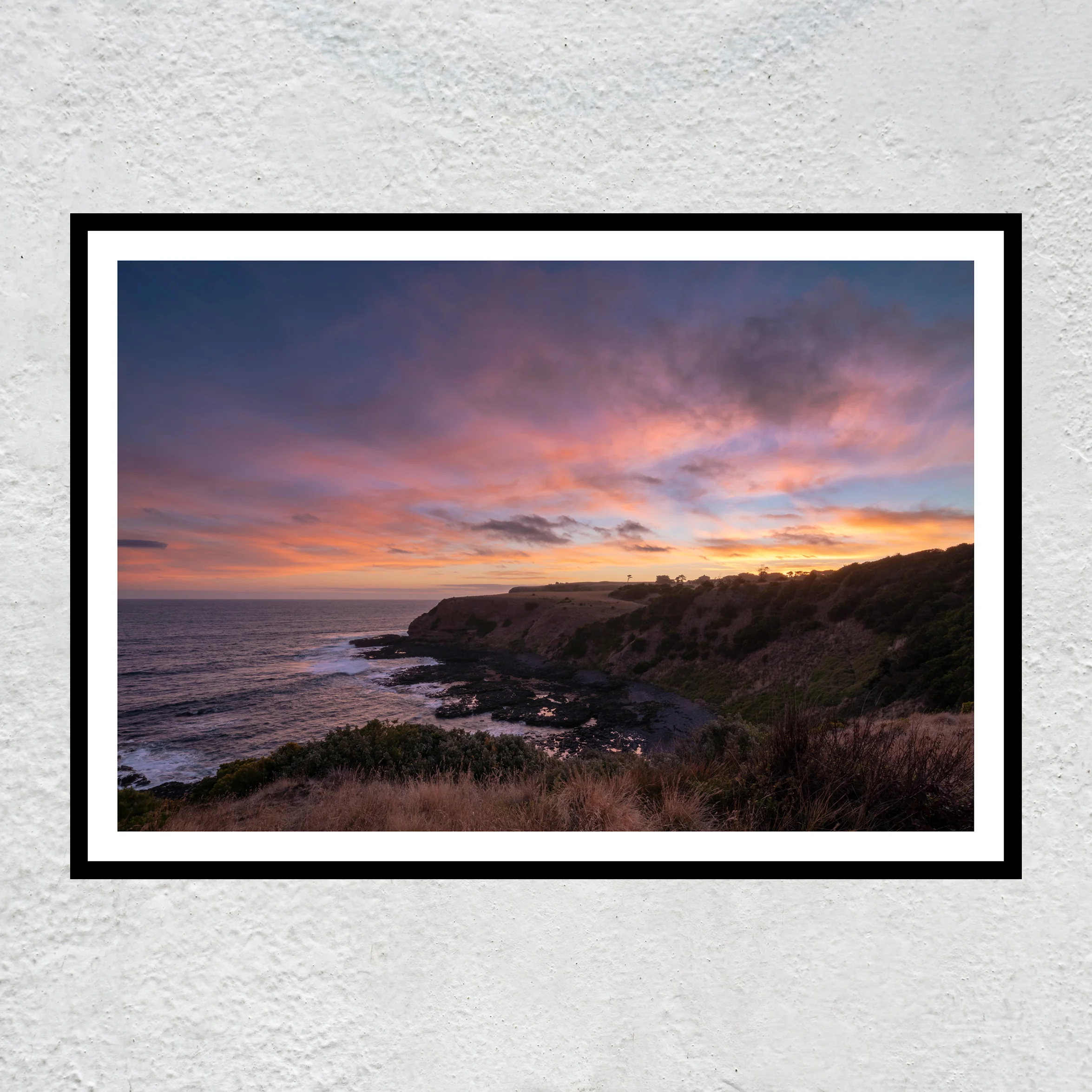 Coastal Sunset WB sq white concrete wall.jpg