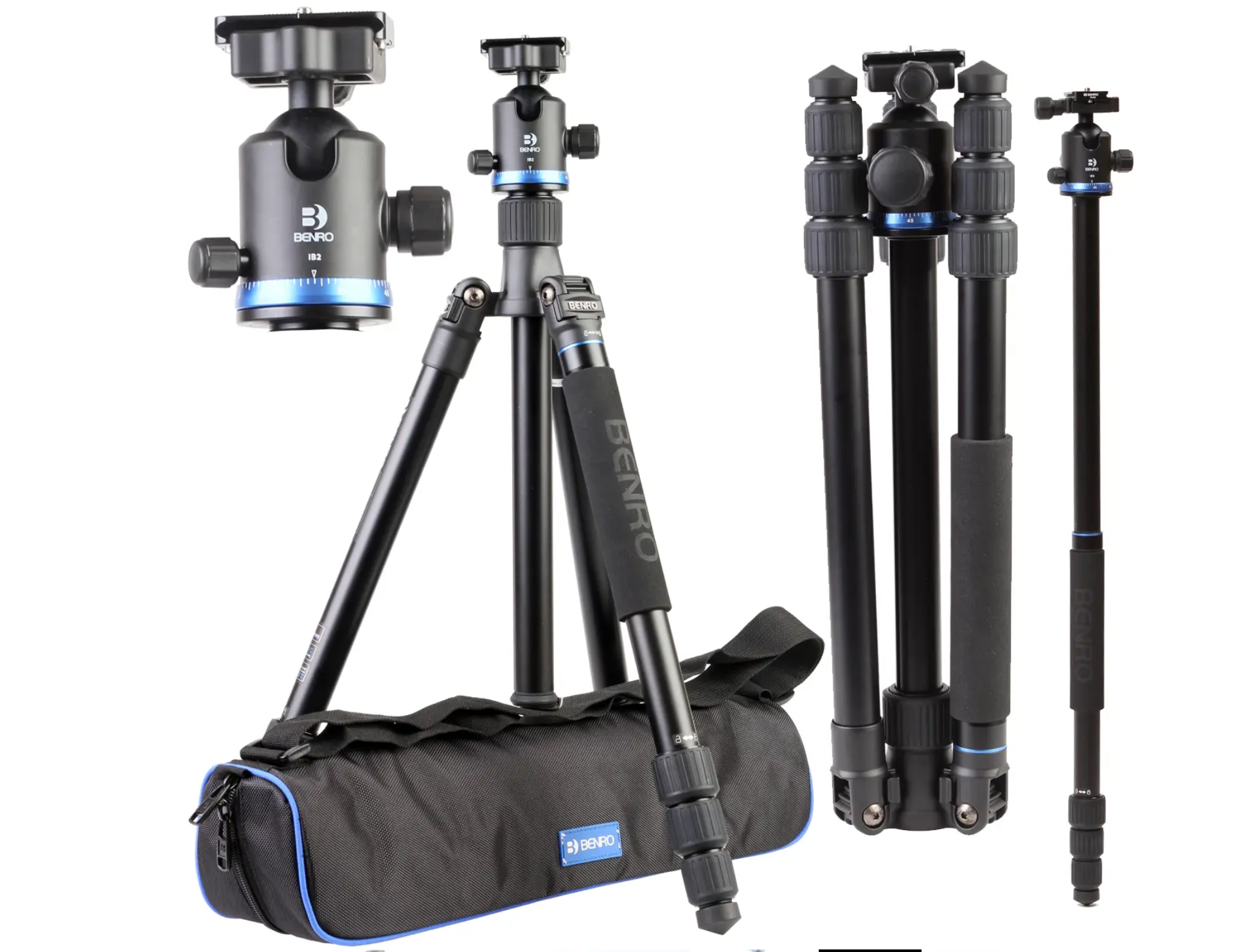 Benro Series 2 iFoto Aluminium Tripod FIF28AIB2