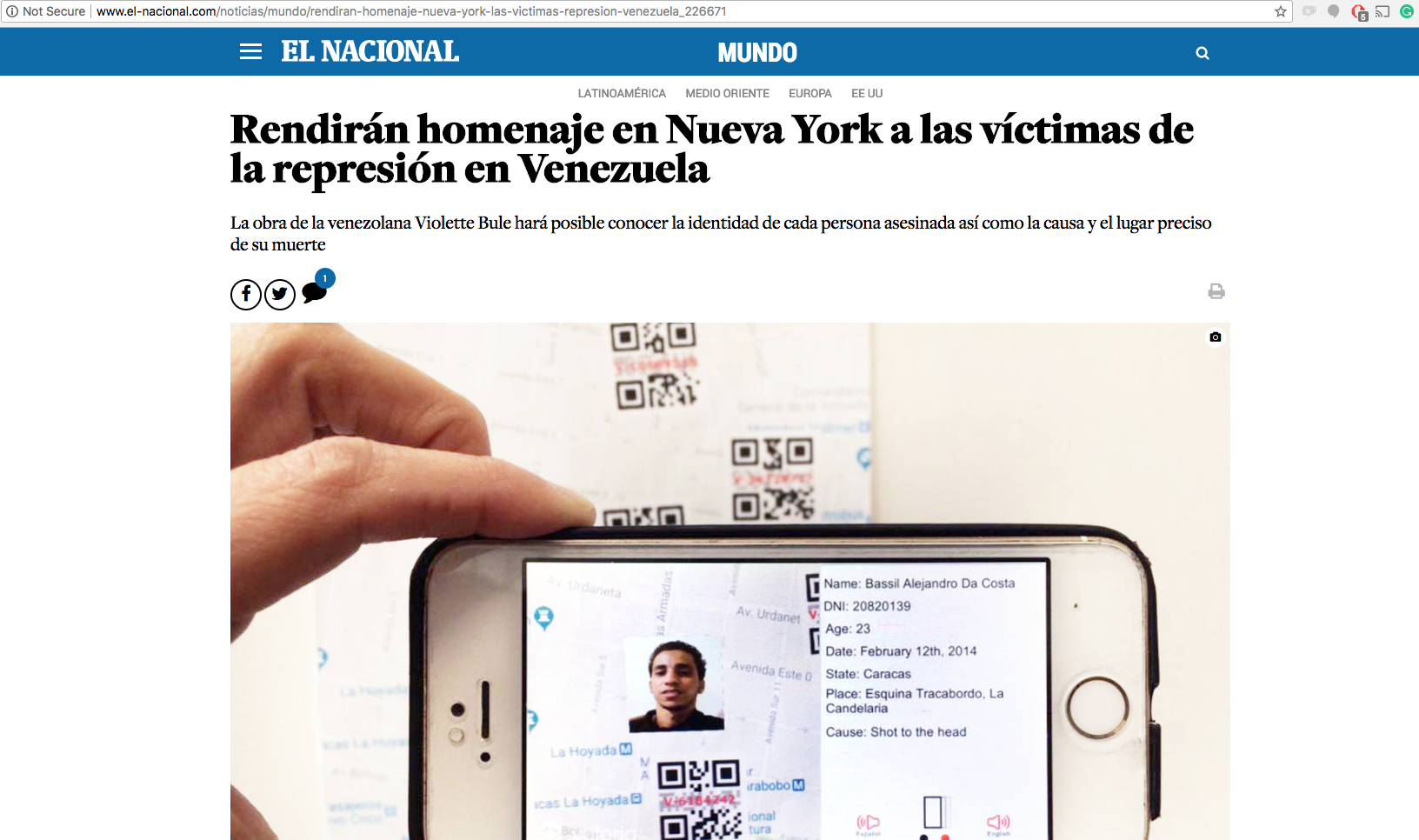El difícil arte de la memoria de Violette Bule