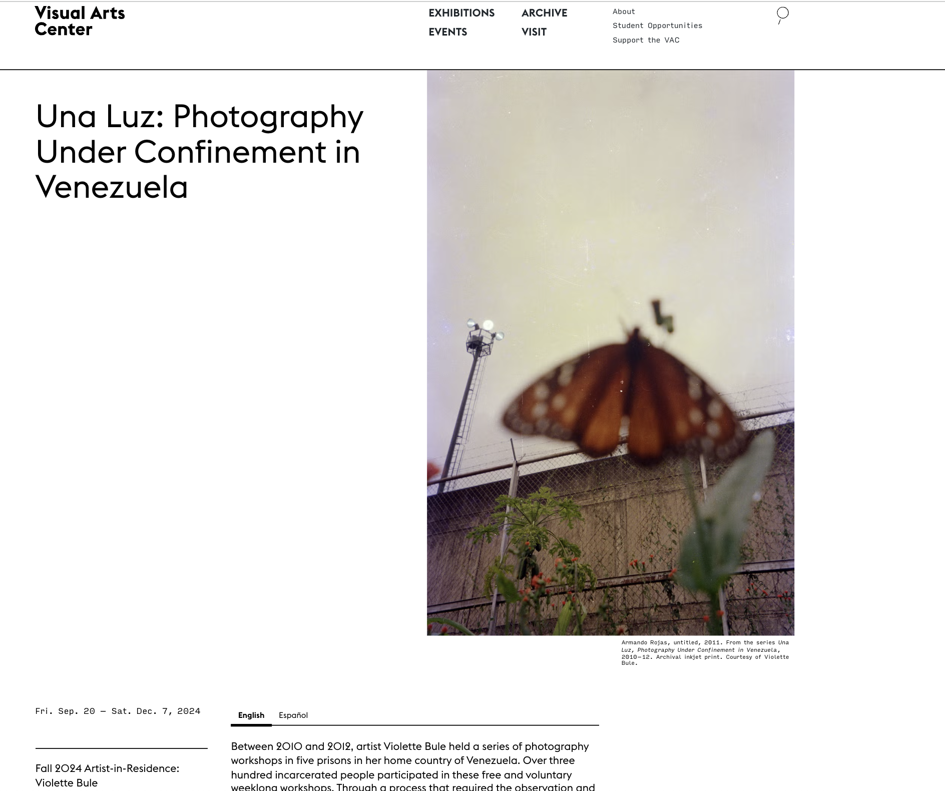   https://utvac.org/event/una-luz-photography-under-confinement-venezuela  