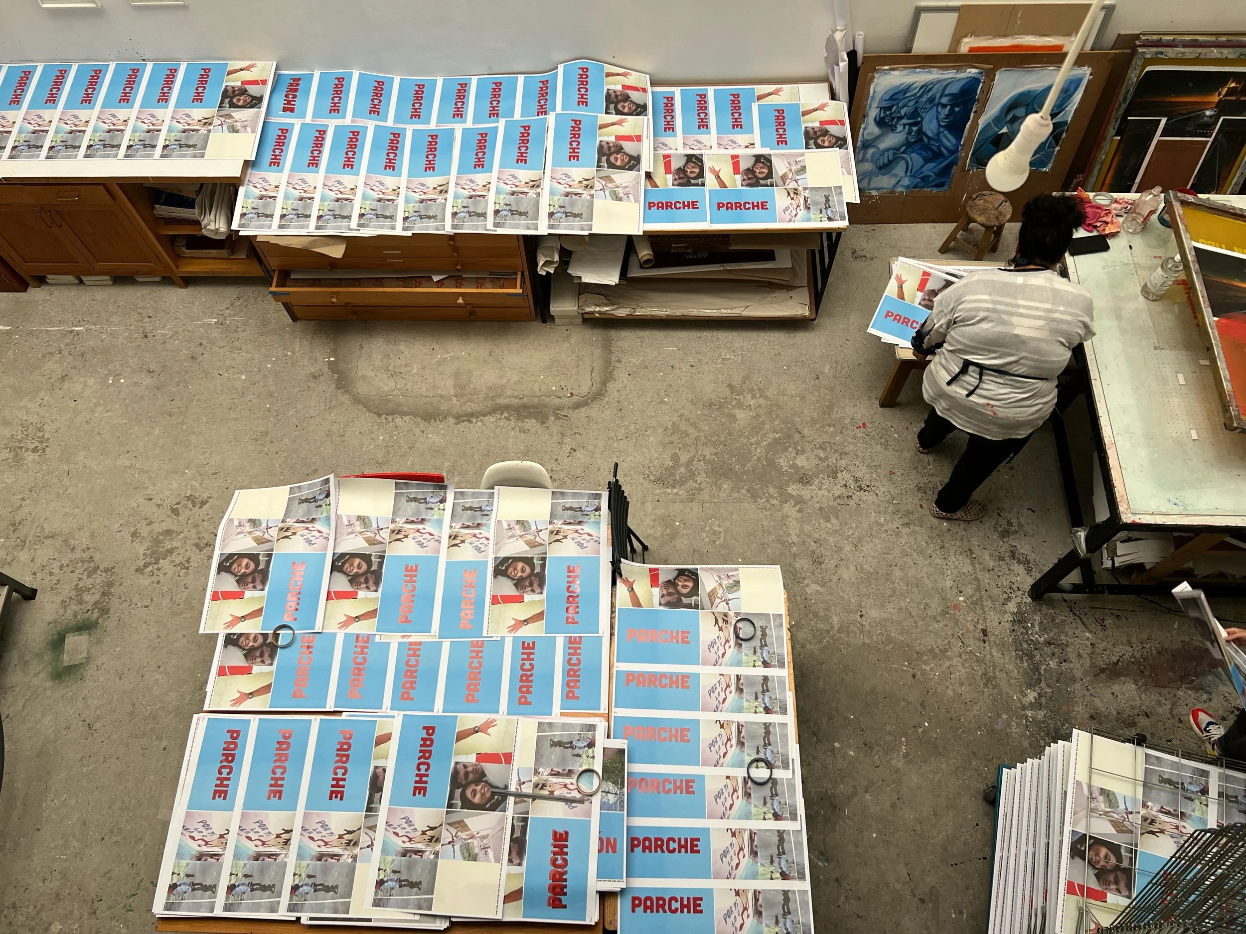  Book silkscreen printing process   