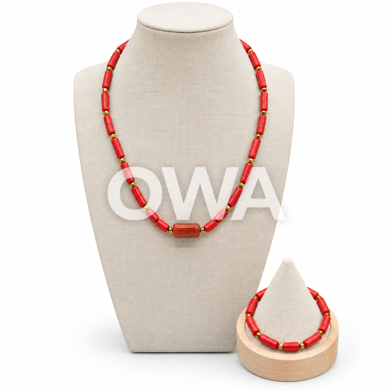Fashion Necklace W/Bracelet