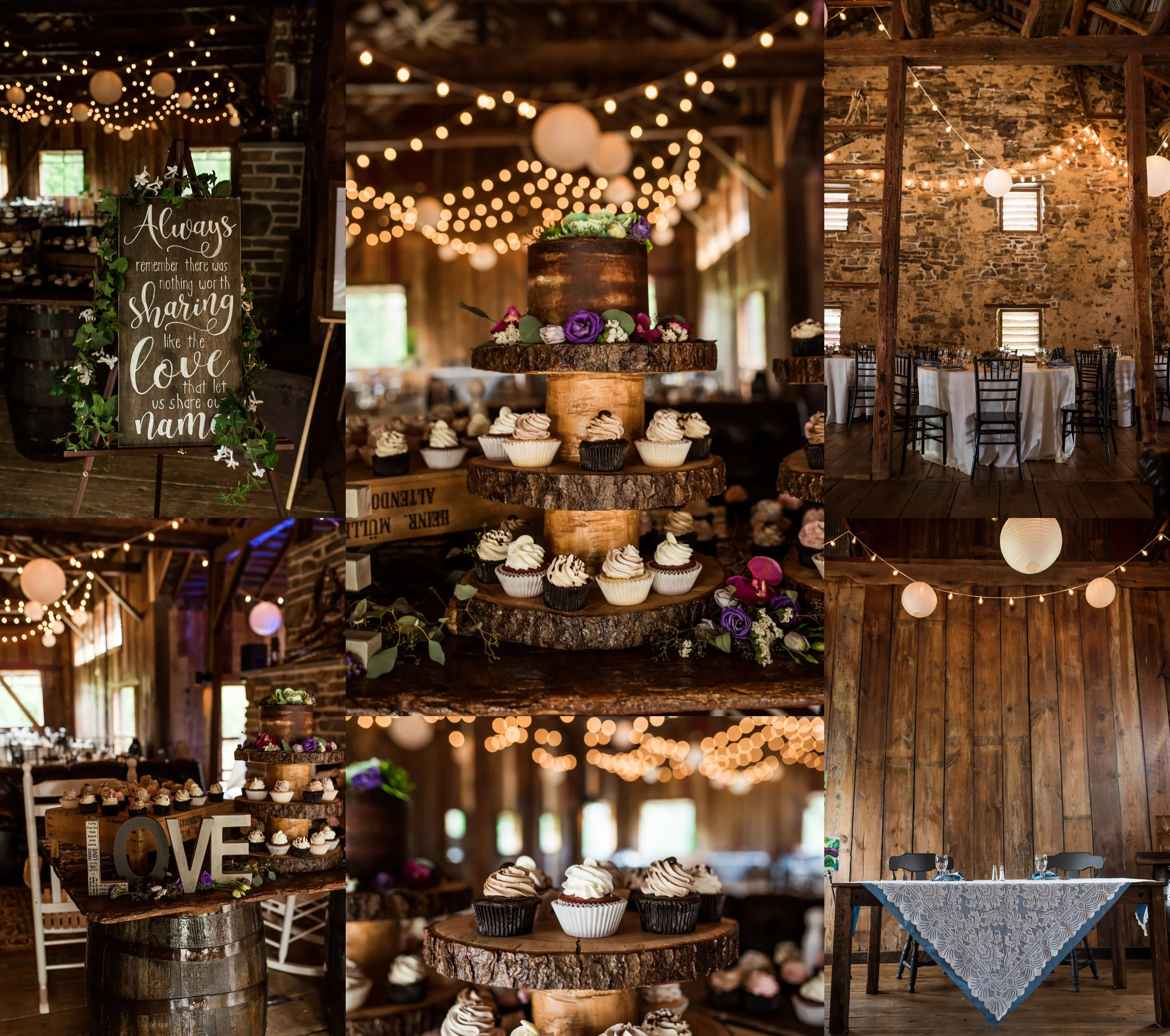 Obsessed with this cupcake stand and every tiny detail. It was truly a gorgeous celebration of love! Bellas Bliss Bakery is one of the best in our area. 