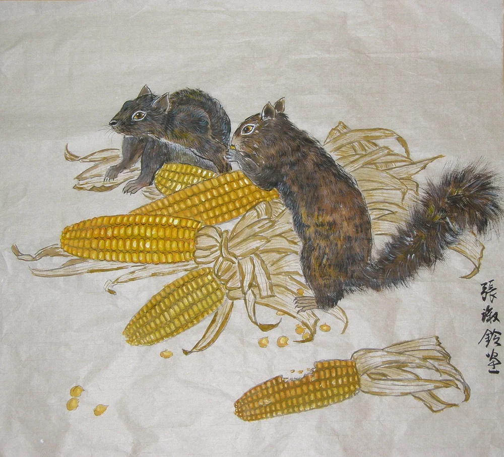 Chinese painting — SLC LING