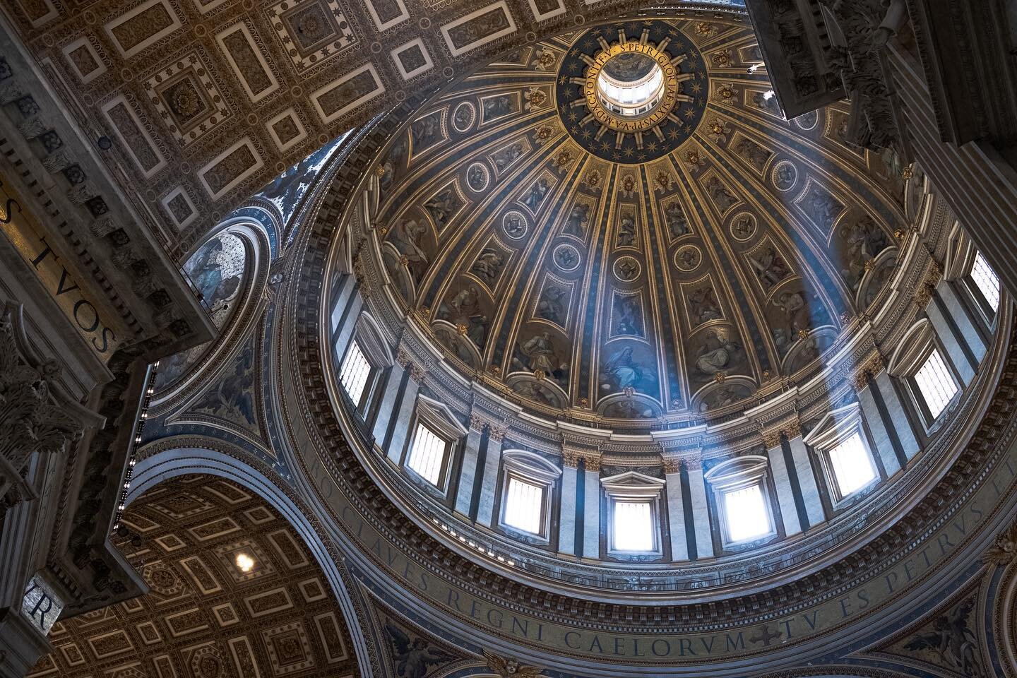 Ecclesiastical incense #travelphotography #architecture #architecturalphotography #churchesofeurope #basilica #stpeters #vaticancity