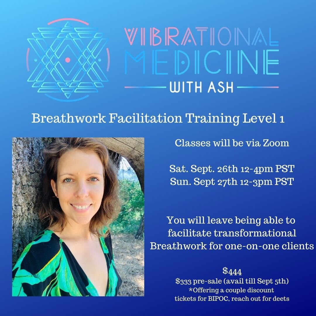 Breathwork Facilitators Training Level 1